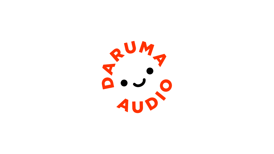 Daruma Audio logo rotation
